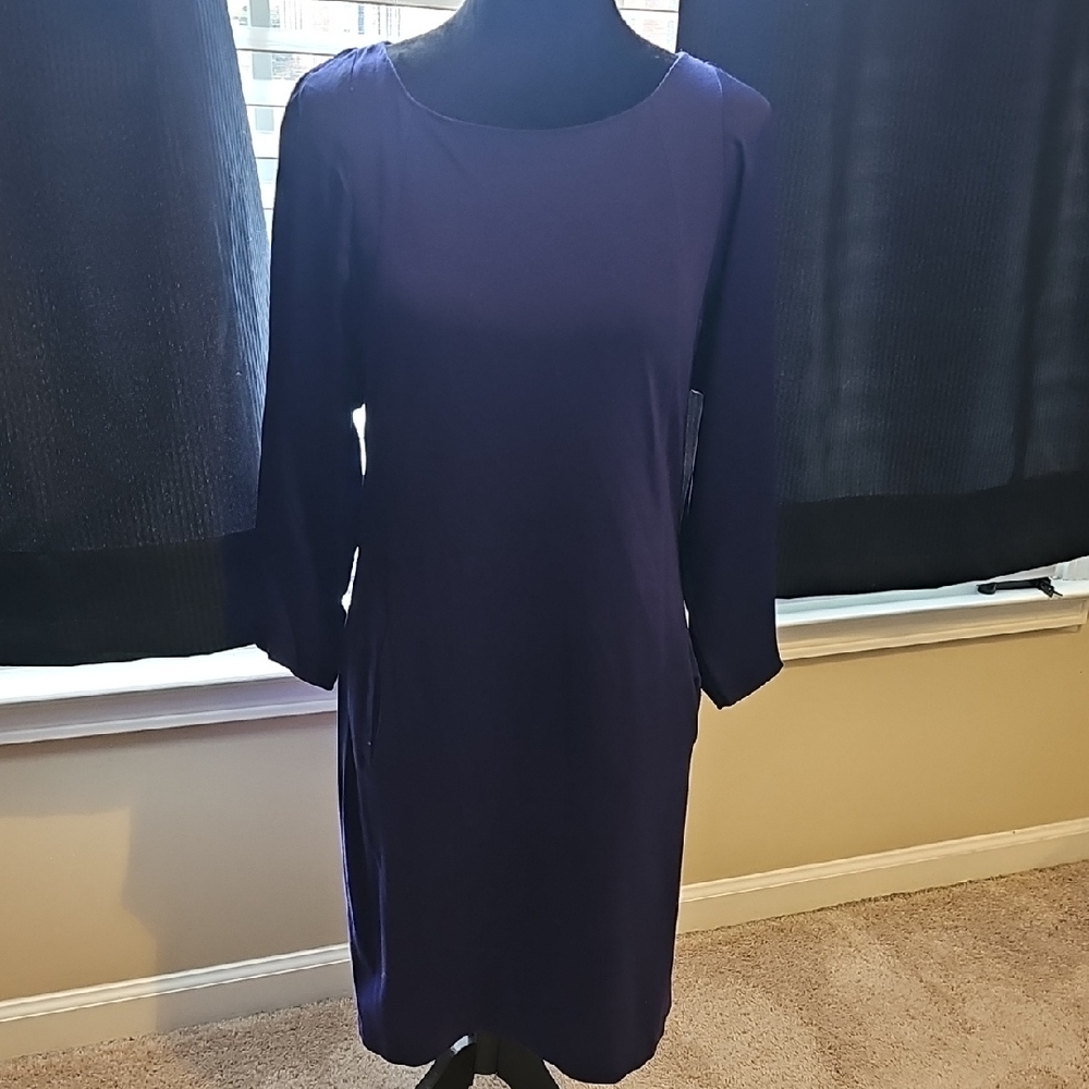 Elegant Purple Women's Elie Tahari Dress Sz M
